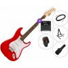 Fender Squier Sonic Stratocaster HT LRL SET 2 Torino Red Elektrická gitara Fender Squier Sonic Stratocaster HT LRL SET 2 Torino Red Elektrická gitara
