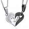 Prívesok pre dvoch, puzzle I LOVE YOU black - Včetně řetízků (2 kusy ) Prívesok pre dvoch, puzzle I LOVE YOU black - Včetně řetízků (2 kusy )