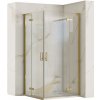 REA - Sprchovací kút Hugo 90x90 kartáčované zlato REA-K6609 REA - Sprchovací kút Hugo 90x90 kartáčované zlato REA-K6609