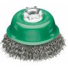 Aptel MILWAUKEE Drátěný hrnkový kartáč M14 65 z nerezové oceli, vlnitý, 0,35 - 1 ks. Aptel MILWAUKEE Drátěný hrnkový kartáč M14 65 z nerezové oceli, vlnitý, 0,35 - 1 ks.