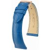 Kožený remienok Hirsch London 04207185-7, modrý, aligátoria koža, Quick Release 14 mm Kožený remienok Hirsch London 04207185-7, modrý, aligátoria koža, Quick Release 14 mm