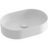 Umývadlo na dosku Ravak Ceramic Slim 55x37 cm bílá matná mat bez prepadu XJX0E155000 Umývadlo na dosku Ravak Ceramic Slim 55x37 cm bílá matná mat bez prepadu XJX0E155000