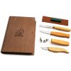 Sada BeaverCraft S43book na vyrezávanie, 4 nože Spoon and Kuksa Sada BeaverCraft S43book na vyrezávanie, 4 nože Spoon and Kuksa