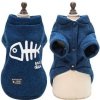 Zimný svetrík pre psy a mačky Modrá XL Zimný svetrík pre psy a mačky Modrá XL