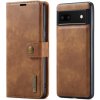 DG.MING 48706 DG.MING Peňaženkový obal 2v1 Google Pixel 6a hnedý DG.MING 48706 DG.MING Peňaženkový obal 2v1 Google Pixel 6a hnedý