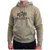Alpha Industries Basic Hoody pánska mikina olive Veľkosť: XXL, Farba: zelená Alpha Industries Basic Hoody pánska mikina olive Veľkosť: XXL, Farba: zelená