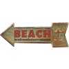 Ceduľa Beach 46x16 cm Plechová tabuľa Ceduľa Beach 46x16 cm Plechová tabuľa