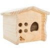 PetBuddy chaloupka přírodní, 20 x 18.5 x 16.5 cm, borové dřevo 1 ks PetBuddy chaloupka přírodní, 20 x 18.5 x 16.5 cm, borové dřevo 1 ks