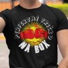 Tričko s potlačou Perfektné tričko na box Pánsky Čierna 3XL Tričko s potlačou Perfektné tričko na box Pánsky Čierna 3XL