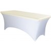 Elastická čiapka na dosku skladacieho stola 180-183x76 cm VIAC FARIEB Farba obrusu: KRÉMOVÁ / IVORY Elastická čiapka na dosku skladacieho stola 180-183x76 cm VIAC FARIEB Farba obrusu: KRÉMOVÁ / IVORY