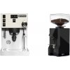 Rancilio Silvia PRO X, white + Eureka Mignon Silenzio 55, BL black Rancilio Silvia PRO X, white + Eureka Mignon Silenzio 55, BL black