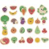 Janod Drevené magnetky pre deti Ovocie a zelenina 24 ks Janod Drevené magnetky pre deti Ovocie a zelenina 24 ks