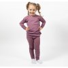 Detský set zo 100% merino vlny SAFA - orchideová farba Veľkosť: 122/128 Detský set zo 100% merino vlny SAFA - orchideová farba Veľkosť: 122/128