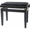 Gewa Piano Bench Deluxe 130.000 Black Matt Gewa Piano Bench Deluxe 130.000 Black Matt