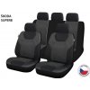Autopoťah Cappa Perfetto GL Škoda Superb čierna/sivá