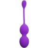 B - Series Femme Vibračné Kegelove guličky 32 mm 80 g fialové 10 funkcií USB - B - séria