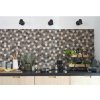 Samolepiaci panel WallTiles Premium metal Stone&Hexagons hnedý/zlatý 30,4 x 30,4 cm Samolepiaci panel WallTiles Premium metal Stone&Hexagons hnedý/zlatý 30,4 x 30,4 cm