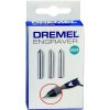 Dremel 9924 3 ks Karbidové gravírovacie hroty Dremel 9924 3 ks Karbidové gravírovacie hroty