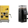 Profitec GO, yellow + Rancilio STILE, black Profitec GO, yellow + Rancilio STILE, black