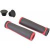 Gripy Nexelo Comfort 125mm čierno/červená Gripy Nexelo Comfort 125mm čierno/červená