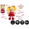 Teddies Lucinka handrová plyš 30 cm slovensky spievajúci na karte