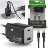 Szybka ładowarka sieciowa 35W GaN II 3A 20V QC3.0 PD3.0 USB C USB A + kábel Szybka ładowarka sieciowa 35W GaN II 3A 20V QC3.0 PD3.0 USB C USB A + kábel