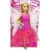 MATTEL BÁBIKA BARBIE MÓDNA PLES KRÁSNE ŠATY VOLÁNY GLITRE MATTEL BÁBIKA BARBIE MÓDNA PLES KRÁSNE ŠATY VOLÁNY GLITRE