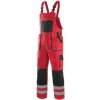 CXS CXS Pracovné nohavice s náprsenkou LUXY BRIGHT, pánske, červeno-čierne - 46 Červená-Čierna, 46 CXS CXS Pracovné nohavice s náprsenkou LUXY BRIGHT, pánske, červeno-čierne - 46 Červená-Čierna, 46