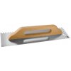 XTLINE STAVTOOL ZN310 / Hladítko nerezové zubové, 480x130mm XTLINE STAVTOOL ZN310 / Hladítko nerezové zubové, 480x130mm