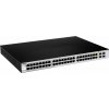 D-Link DGS-1210-48 52-port Gigabit Smart Switch, 48x GbE, 4x RJ45/SFP, fanless D-Link DGS-1210-48 52-port Gigabit Smart Switch, 48x GbE, 4x RJ45/SFP, fanless