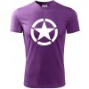 Army hvězda - Pánske tričko Fantasy športové - 3XL ( Fialová ) Army hvězda - Pánske tričko Fantasy športové - 3XL ( Fialová )