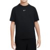 Chlapčenské tričká Nike Boys Dri-Fit Multi+ Training Top - black/white - Čierny (XS) Chlapčenské tričká Nike Boys Dri-Fit Multi+ Training Top - black/white - Čierny (XS)