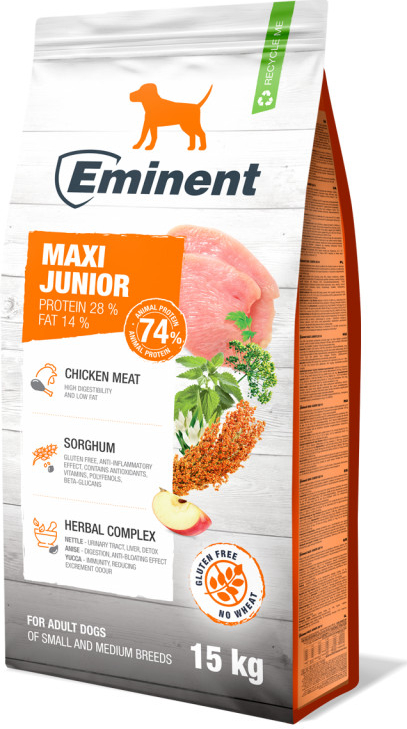 Eminent Maxi Junior High Premium 28/14 15 kg