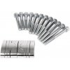 MTZ sada na vyvýšenie riadidiel 22mm silver MTZ sada na vyvýšenie riadidiel 22mm silver