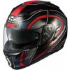 Integrálne motocyklová helma Kabuto Kamui Discover - čierna / červená - XS