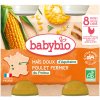 3+1 zadarmo - Babybio Skládky kukurice s kuracím mäsom 2 x 200 g 3+1 zadarmo - Babybio Skládky kukurice s kuracím mäsom 2 x 200 g
