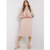 Rue Paris Dress RV-SK-7359.25X-dark beige