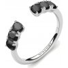 Brosway prsteň Fancy Mystery black BWFMB11