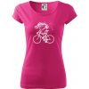 Cyklo kostra - Dámske tričko Pure - M ( Purpurová ) Cyklo kostra - Dámske tričko Pure - M ( Purpurová )