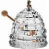 Sklenená nádoba na med včelí úľ, Crystal Bohemia, 150 ml Sklenená nádoba na med včelí úľ, Crystal Bohemia, 150 ml