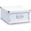 Zeller Present Box s vekom, 40 × 33 × 17 cm, biely, 17764