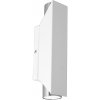 Luminex | Nástenné svietidlo WALL 2xGU10/8W/230V biela/lesklý chróm | LU3111 Luminex | Nástenné svietidlo WALL 2xGU10/8W/230V biela/lesklý chróm | LU3111