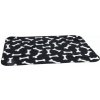 Karlie Fleecová deka čierna kosť 100x70cm Karlie Fleecová deka čierna kosť 100x70cm