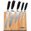 Porkert Sada nožov s bambusovým blokom Eduard s 5 nožmi Porkert Sada nožov s bambusovým blokom Eduard s 5 nožmi