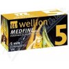 Wellion Medfine jehly inz.pera 0,25 x 5 mm 31G 100 ks