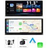 Záznamník jazdy 11,3” s 2 kamerami, Android Auto, CarPlay, cúvacia kamera a navigácia Záznamník jazdy 11,3” s 2 kamerami, Android Auto, CarPlay, cúvacia kamera a navigácia