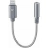 CellularLine Music Enabler z konektora Lightning na 3,5 mm jack, MFI certifikácia, sivý MUSICENABLERMFID CellularLine Music Enabler z konektora Lightning na 3,5 mm jack, MFI certifikácia, sivý MUSICENABLERMFID