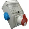 Rozvodnica zásuvková ROS 4/x-12, 1x16A/400V, 5p, 2x230V domová, neistená 4M, IP44 Rozvodnica zásuvková ROS 4/x-12, 1x16A/400V, 5p, 2x230V domová, neistená 4M, IP44