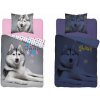 Detexpol Obliečky Husky svietiace Bavlna 140x200 70x80