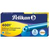 Pelikan 4001 standard - veľká atramentová náplň - 5 ks - nevymazateľný atrament - tyrkysová Pelikan 4001 standard - veľká atramentová náplň - 5 ks - nevymazateľný atrament - tyrkysová